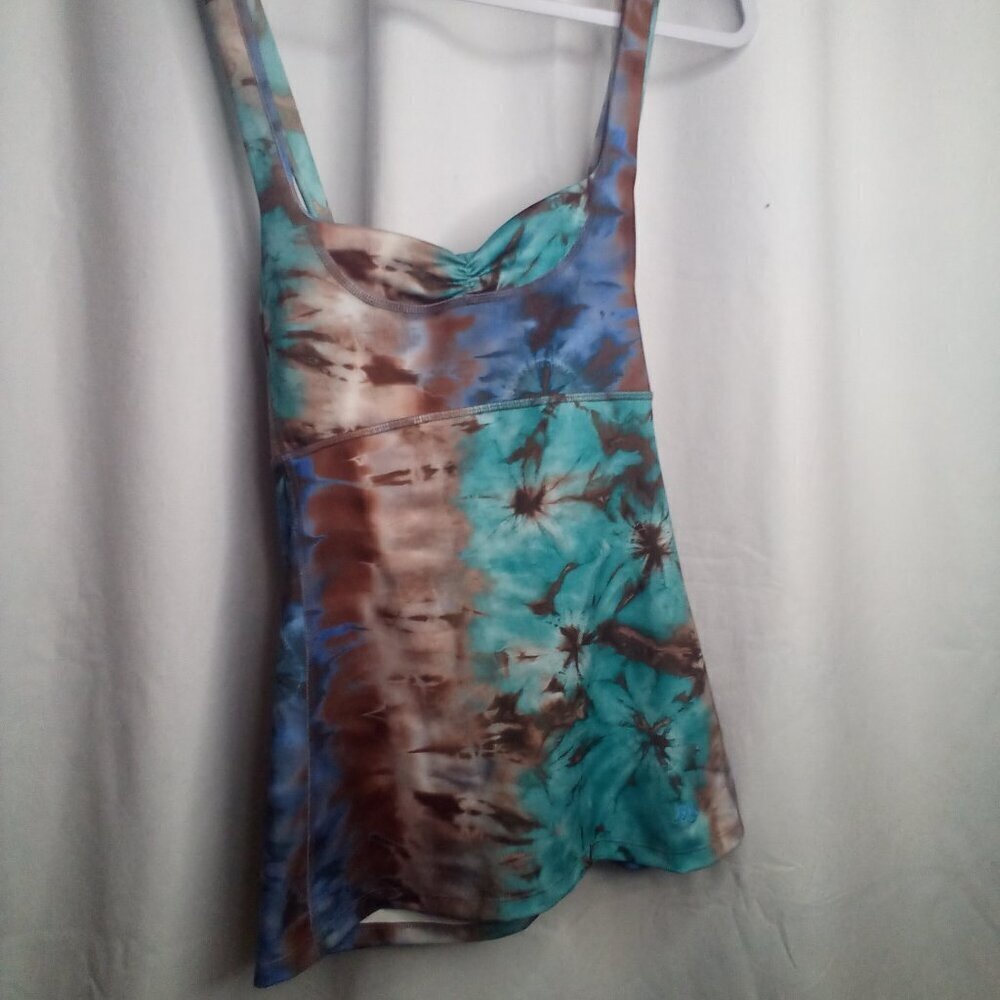 Mika Tank Top L Strappy Yoga Athletic Active Colorful - Picture 14 of 16